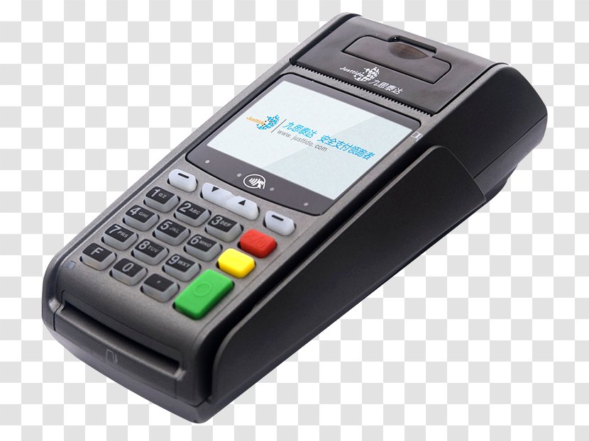 Feature Phone Payment Terminal Point Of Sale Computer Handheld Devices - Technology - Mobile Transparent PNG