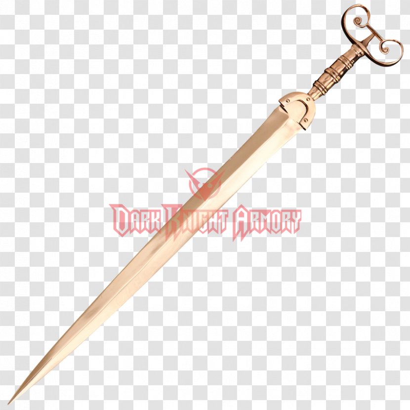 Bronze Age Sword La Tène Celts Weapon - Lacrosse Transparent PNG