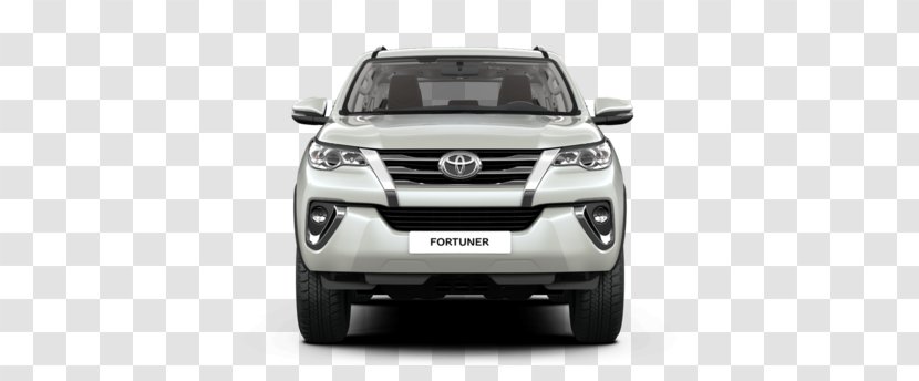 Bumper Toyota Fortuner Car Compact Sport Utility Vehicle - Silver Transparent PNG