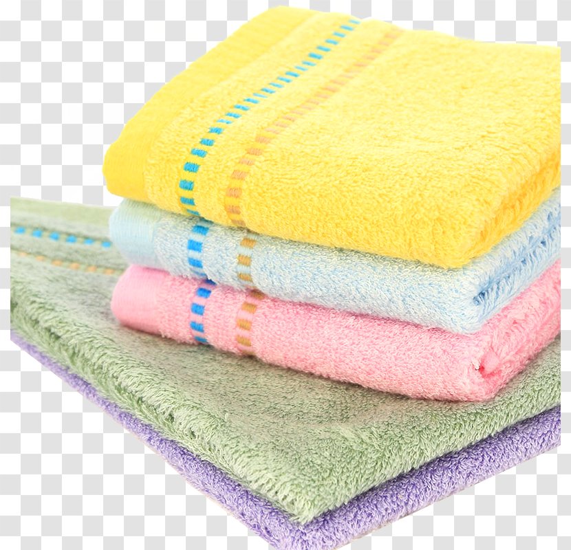 Towel Cloth Napkins Fiber Bamboo Textile - Material - Towels Transparent PNG