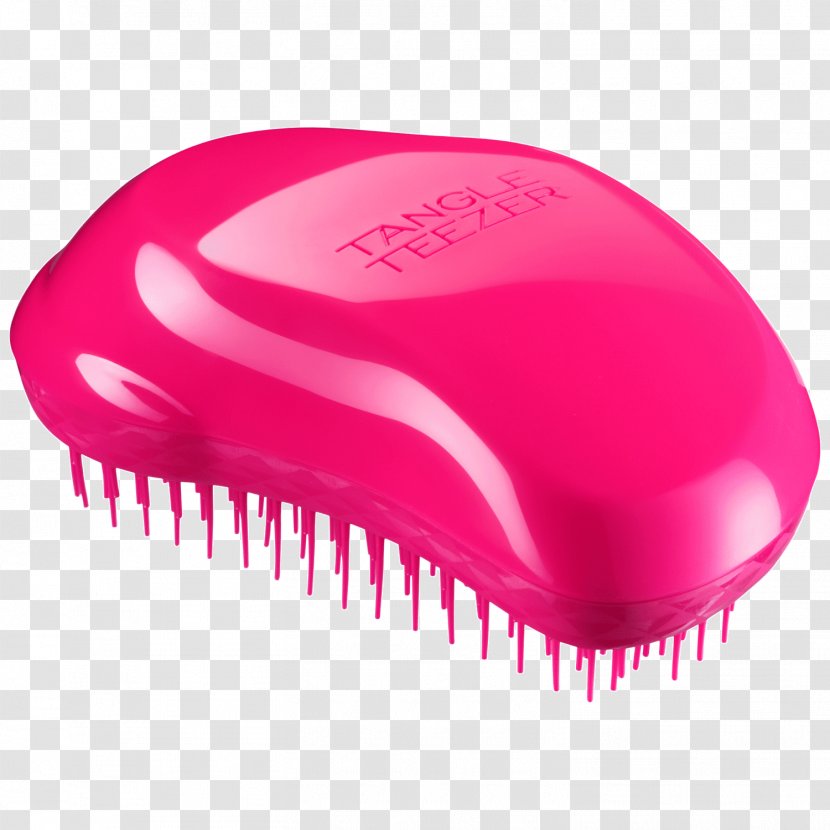 Hairbrush Comb Tangle Teezer - Beauty Parlour - Pink Brush Transparent PNG