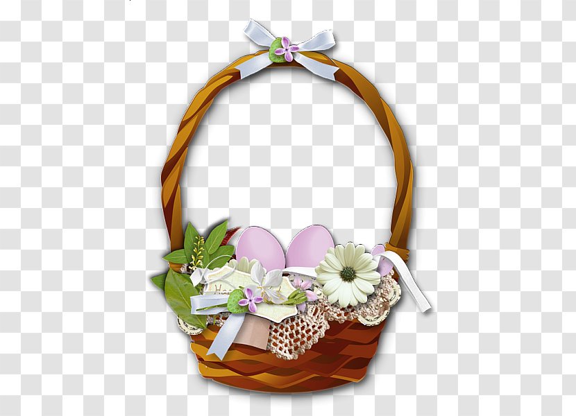 Floral Design Easter Basket Picture Frames - Flower Transparent PNG
