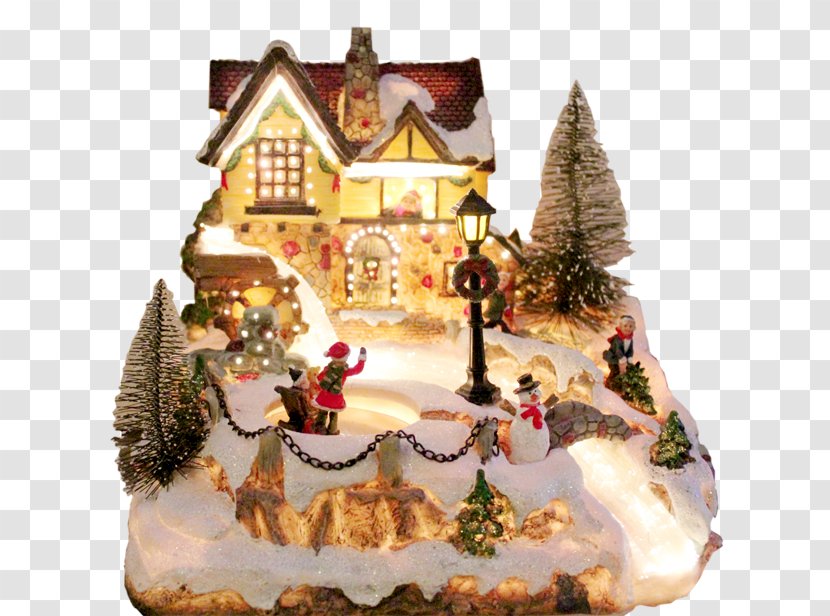 Gingerbread House Christmas Day Ornament - Chill Transparent PNG