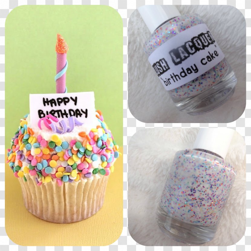 Cupcake Happy Birthday Cake Wish - Confectionery Transparent PNG