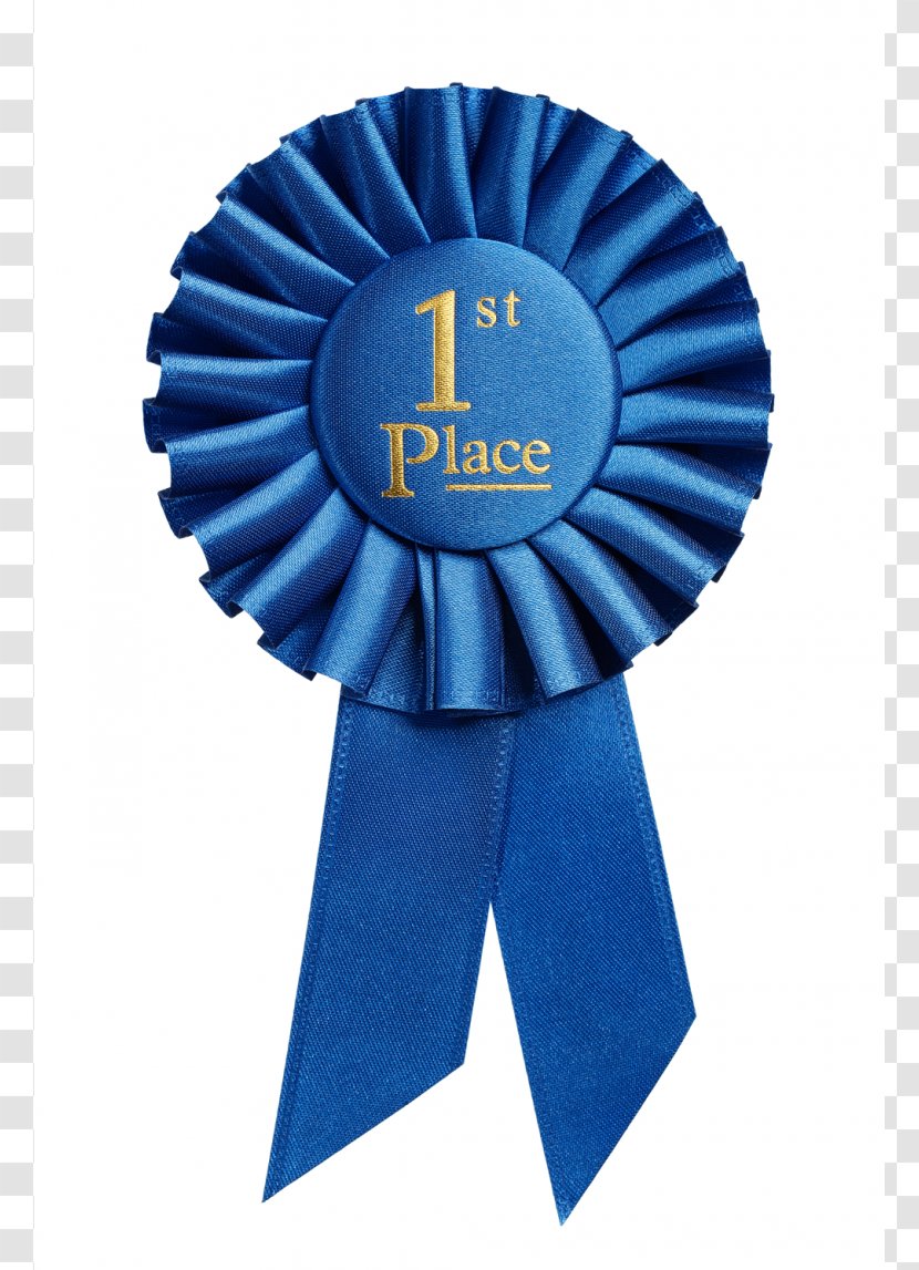 Rosette Ribbon Award Stock Photography - 1st Transparent PNG