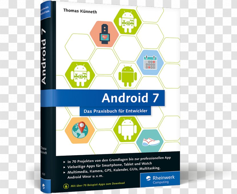 Android 8: Das Praxisbuch Für Java-Entwickler. Inkl. Einstieg In Studio Windows 7 - Onleihe - Mobile App Rheinwerk VerlagAndroid Transparent PNG