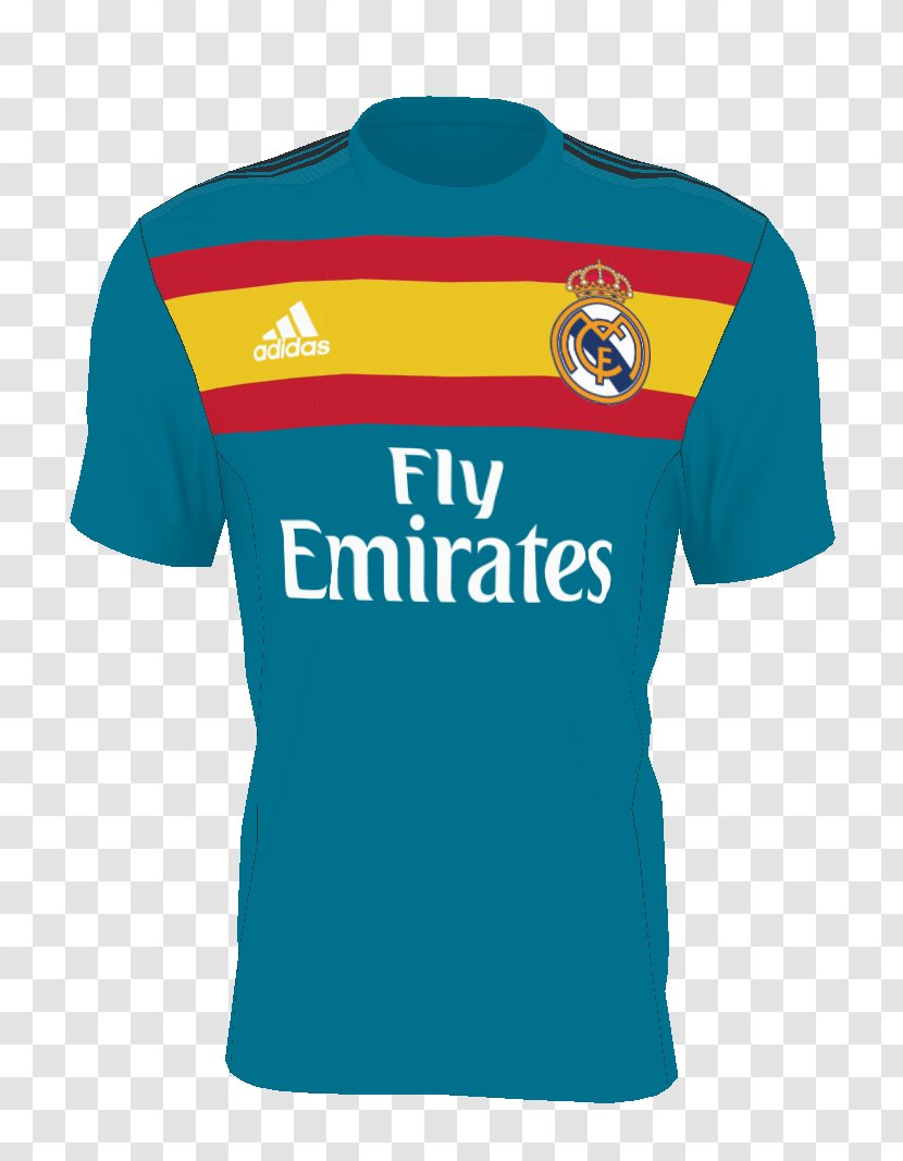 Sports Fan Jersey T-shirt Logo ユニフォーム - Clothing - Real Madrid 2018 Transparent PNG