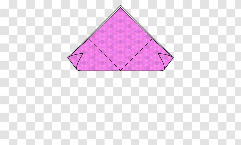 Origami Triangle Flower Area Pattern - Animated Film Transparent PNG