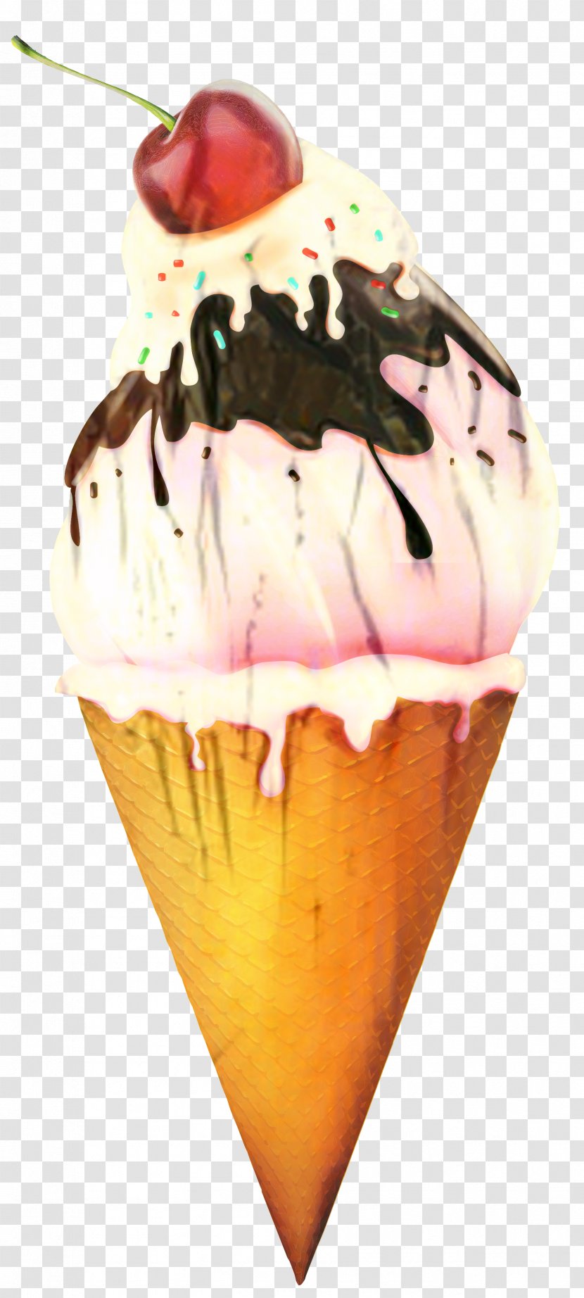 Ice Cream Cones Sundae Pops - Buttercream - Chocolate Transparent PNG