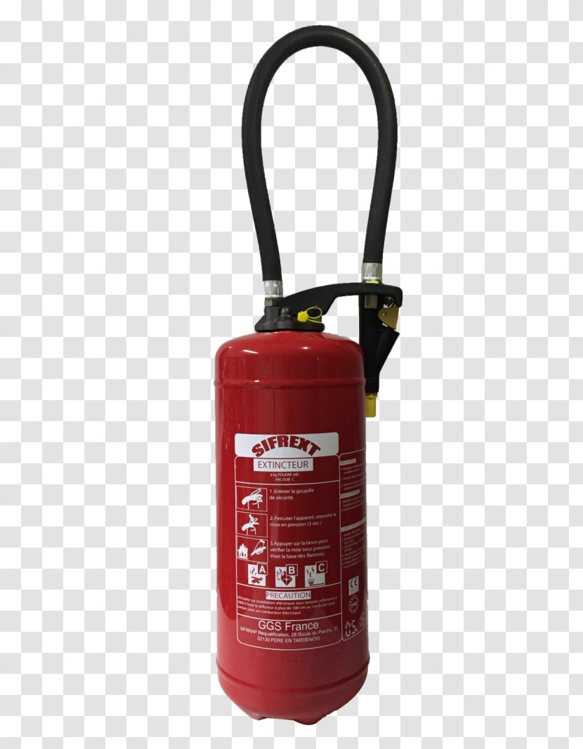 Fire Extinguishers GGS FRANCE Pressure Powder - Extinguisher Transparent PNG