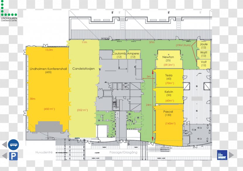 Architecture Floor Plan - Yellow - Design Transparent PNG