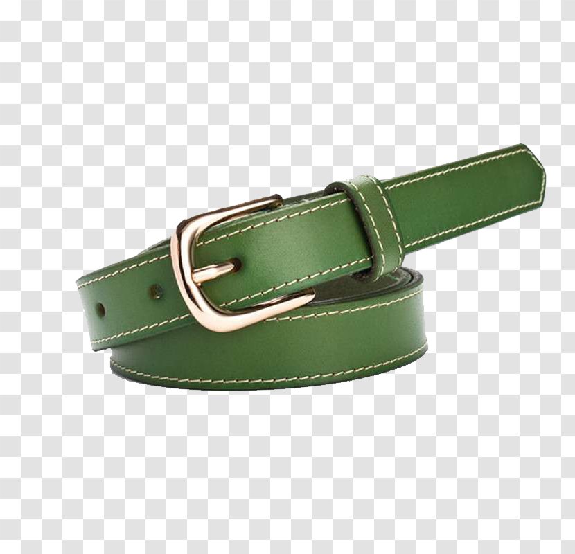 Belt Fashion Accessory Leather Gucci - Buckle - Dark Green Transparent PNG