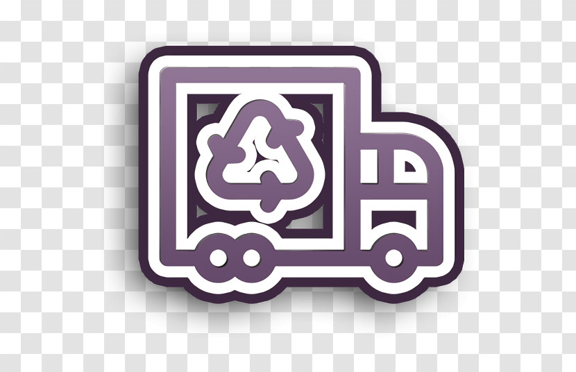 Recycling Truck Icon Mother Earth Day Icon Transparent PNG