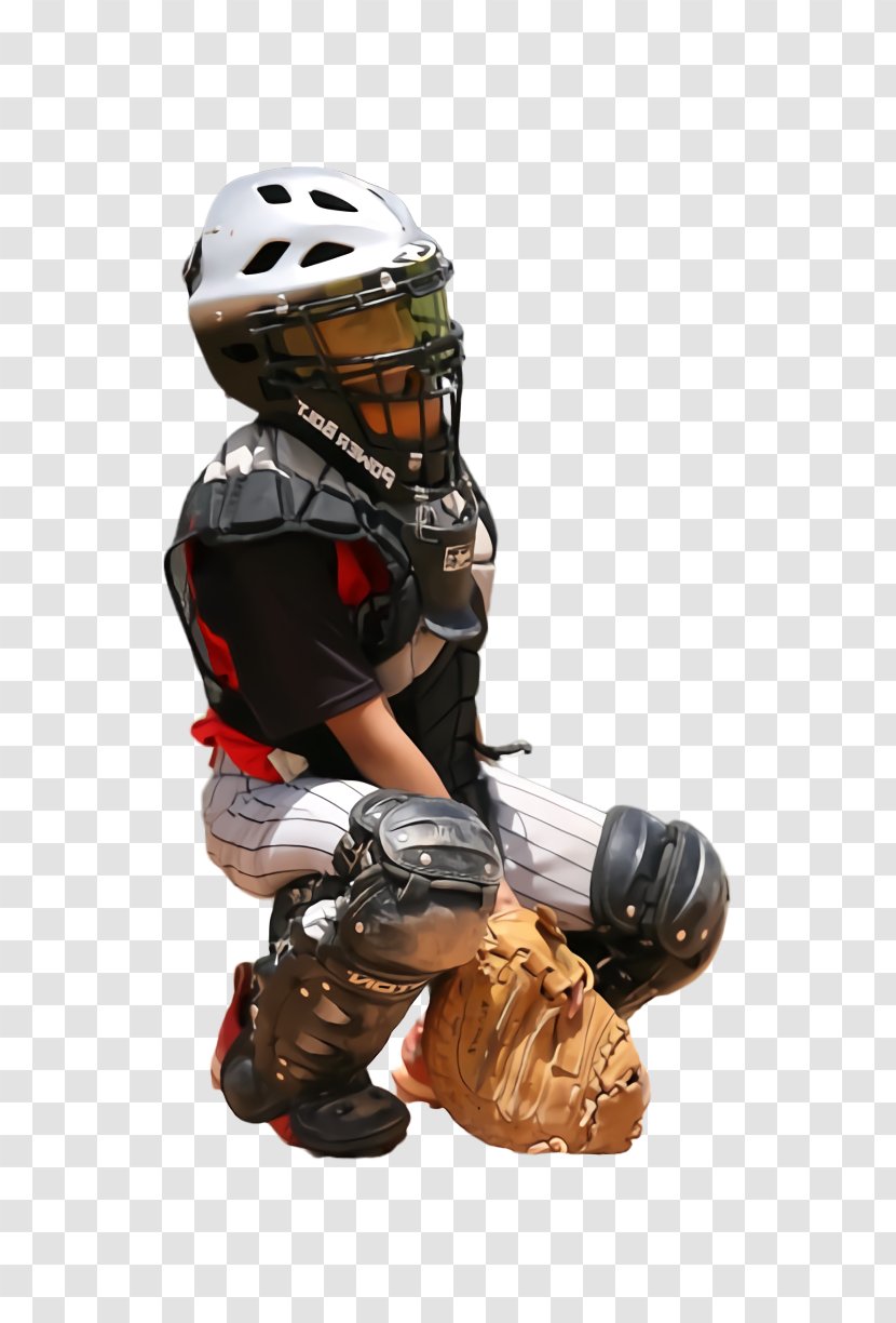 American Football Helmets Protective Gear Baseball Glove - Player - Catcher Transparent PNG