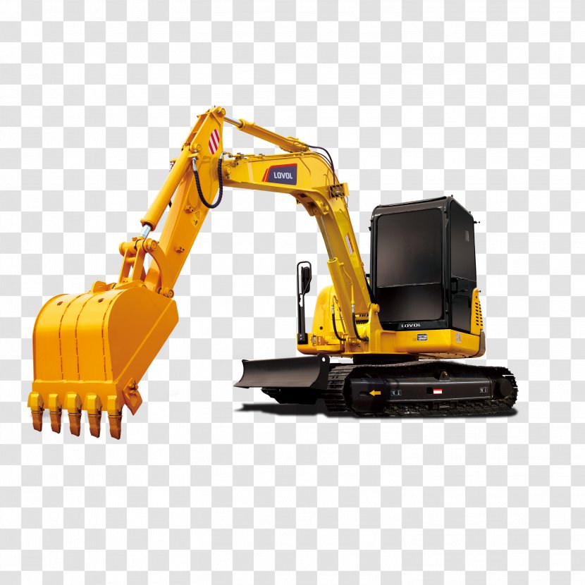 Excavator Machine Toy - Compact - Toys Transparent PNG