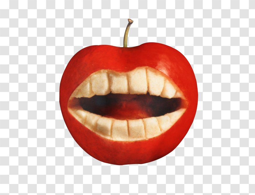 Tooth Apple - Mouth Transparent PNG