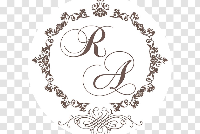 Monogram Marriage Engagement Convite Logo - Graphic Elements Transparent PNG