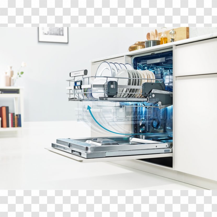 Dishwasher Electrolux Washing Machines Tableware - Machine - Kitchen Transparent PNG
