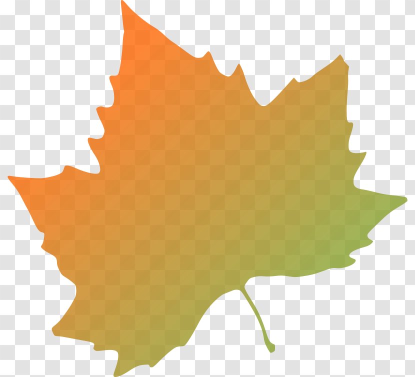Autumn Leaf Color Clip Art - Orange Transparent PNG