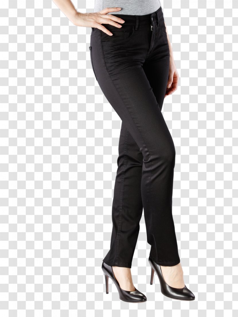 Jeans Waist Denim Leggings Pants - Keep Fit Transparent PNG