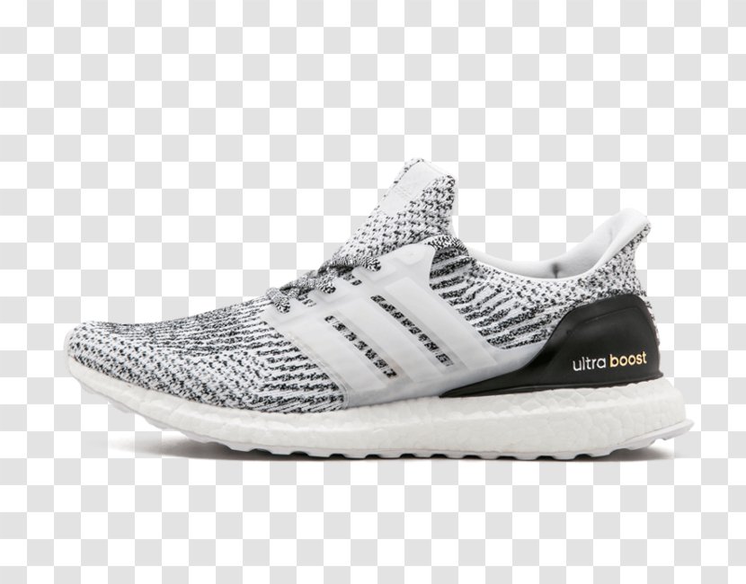 Adidas Mens Ultra Boost Oreo White / Black Sports Shoes Ultraboost Women's Running - Athletic Shoe Transparent PNG
