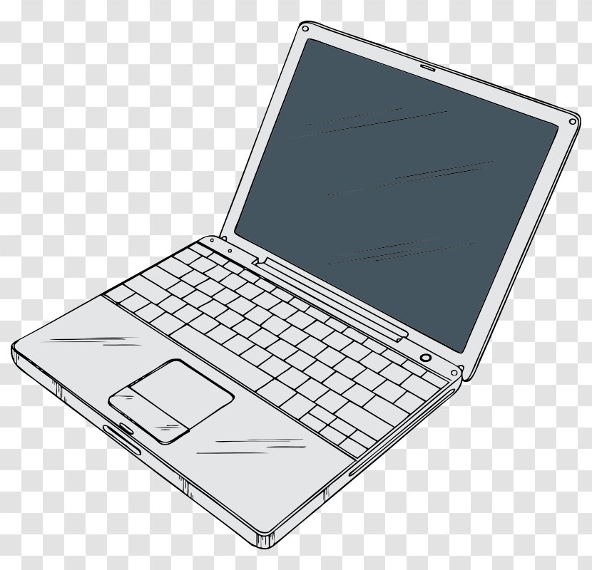 Laptop Macintosh Clip Art - Part - Computer Key Board Picture Transparent PNG