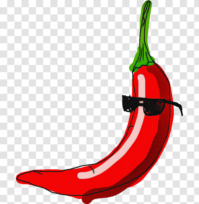 Chili Pepper Capsicum Vegetable Jalapeño Plant Transparent PNG