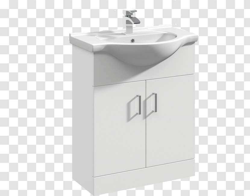 Bathroom Cabinet Sink Furniture Toilet - White Storage Transparent PNG