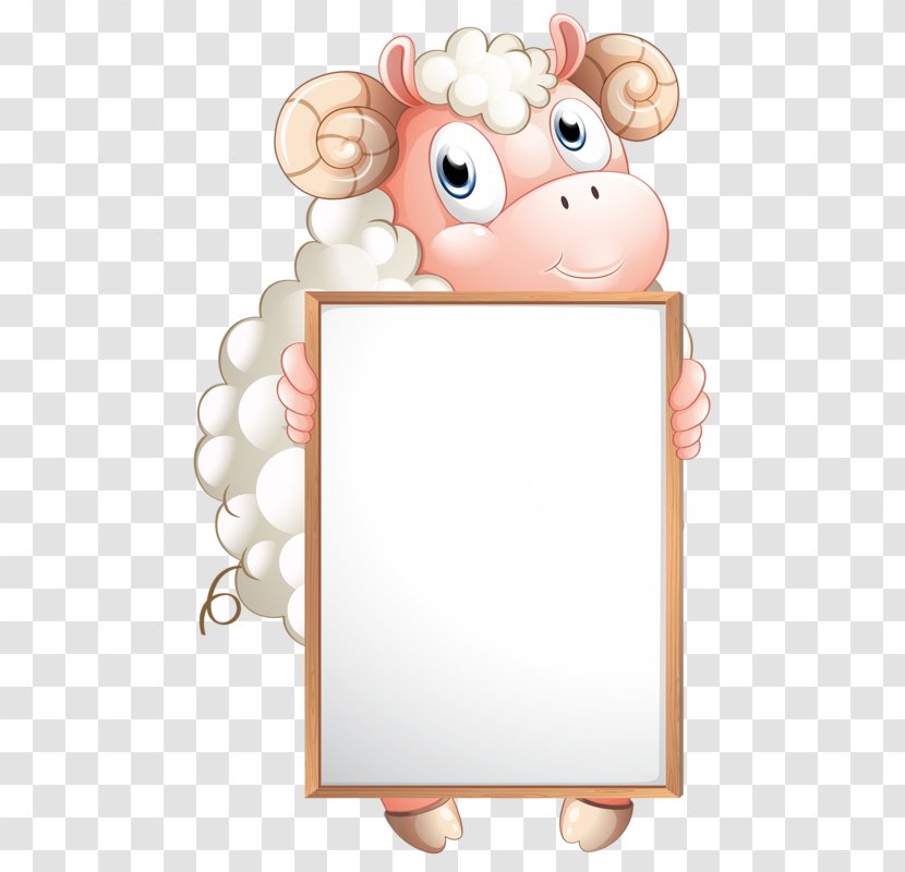 Sheep Holding Company Illustration - Silhouette - And Board Transparent PNG