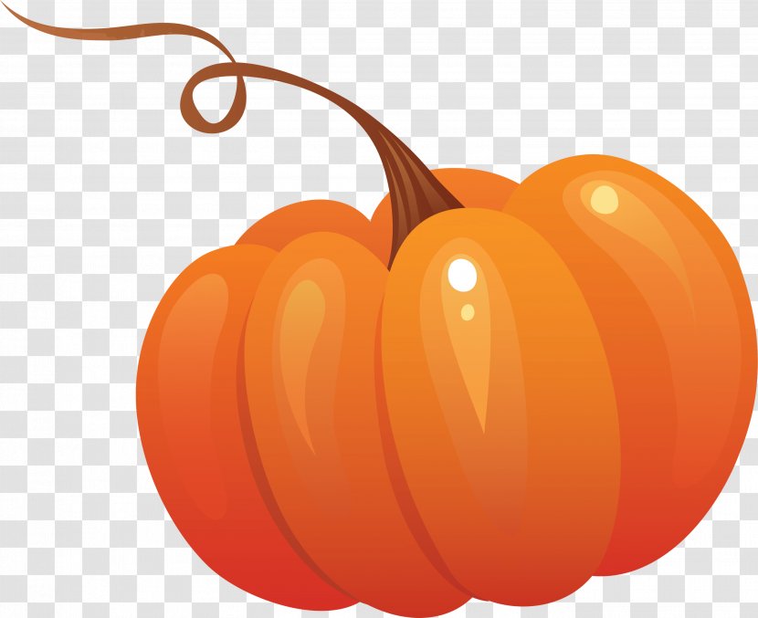 Pumpkin Vegetable Clip Art - Vegetarian Food Transparent PNG