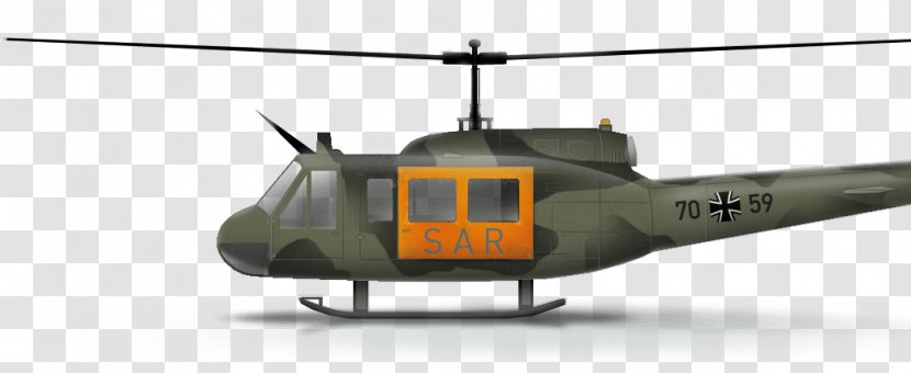 Bell UH-1 Iroquois Helicopter Rotor 212 UH-1D - Aircraft - Kristen Transparent PNG