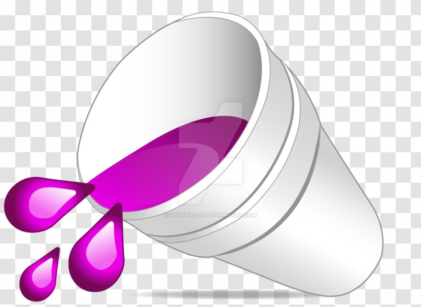 Purple Drank Emoji Codeine - Yung Lean - Leaning Transparent PNG