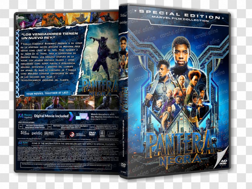 Black Panther Film How To Train Your Dragon Ocean's Avengers - Jurassic World Fallen Kingdom - Pantera Negra Transparent PNG