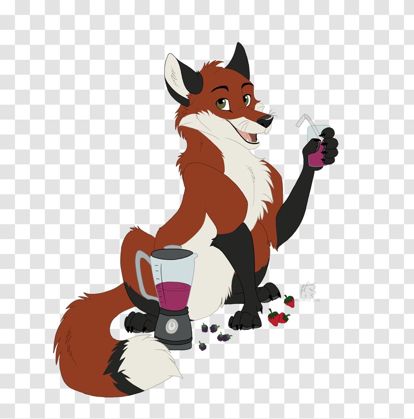 Red Fox DeviantArt Smoothie Work Of Art - Digital - Into The Woods Wolf Transparent PNG
