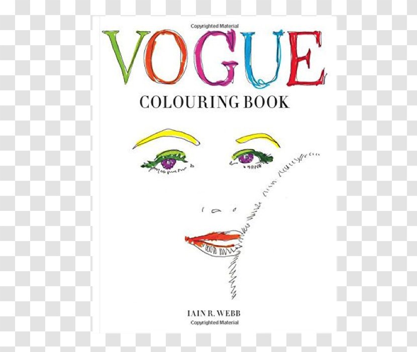 Vogue Colouring Book Goes Pop Paperback Amazon.com Transparent PNG