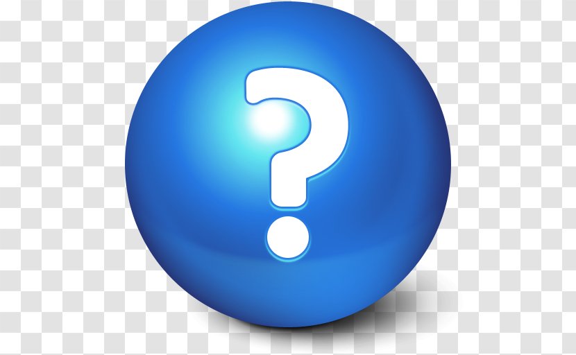 Computer Icon Symbol Number Sphere - Cute Ball Help Transparent PNG