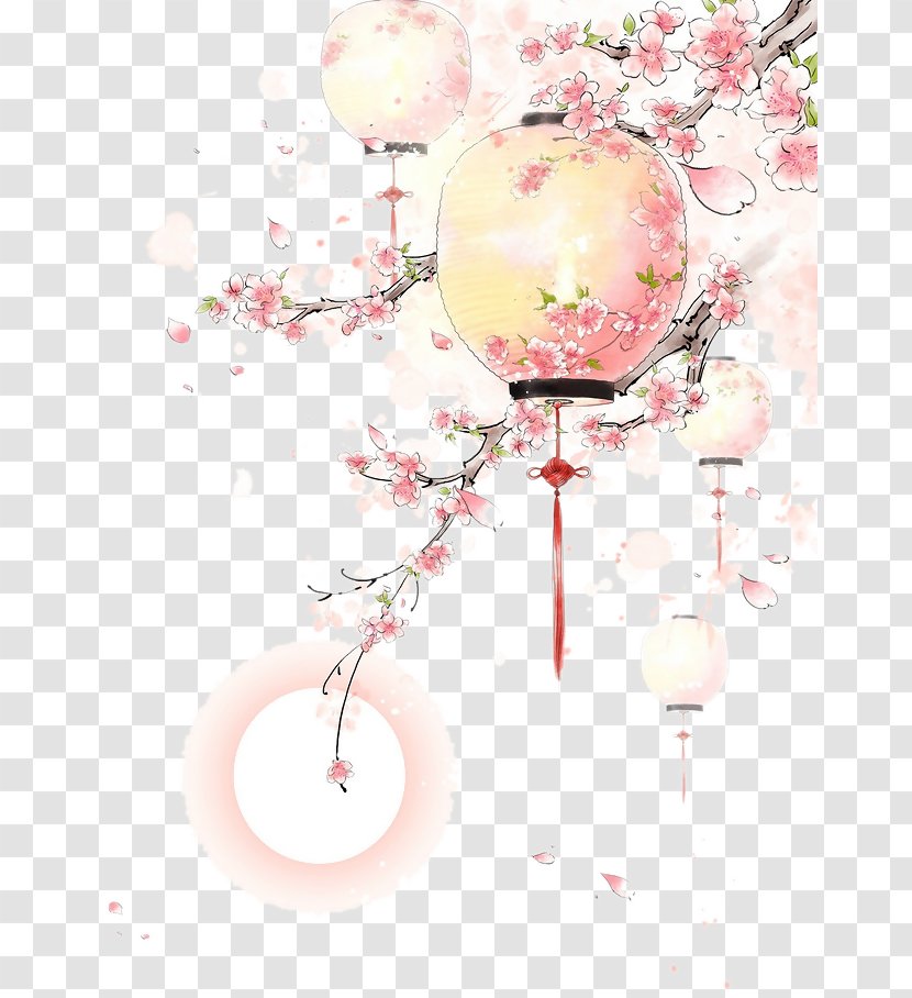 Watercolor Painting Graphic Design Chinoiserie - Chinese Transparent PNG
