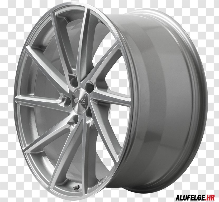Alloy Wheel Tire Car Spoke Rim - Automotive Transparent PNG