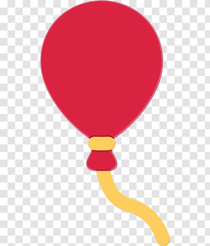 Hot Air Balloon - Red Transparent PNG