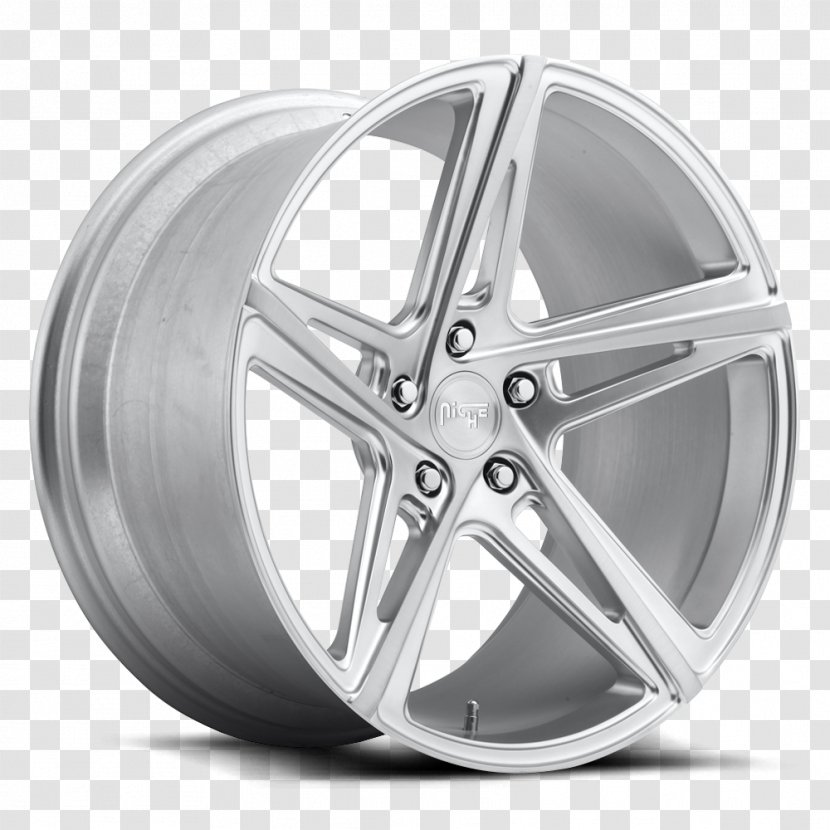 Alloy Wheel Tire Car Rim Spoke - Brushed Transparent PNG