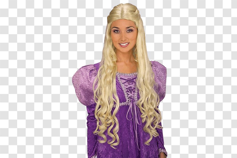 Blond Wig Hair Coloring Costume Clothing - Adult - Blonde Transparent PNG