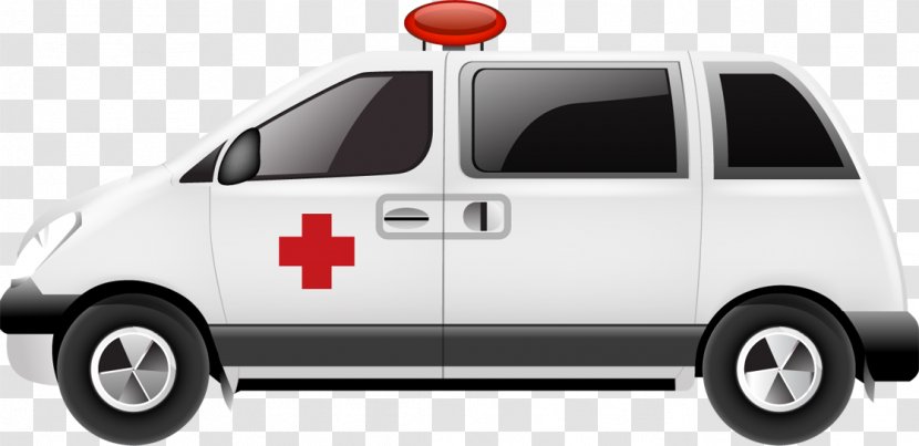 Ambulance Gratis Cartoon - Mode Of Transport Transparent PNG