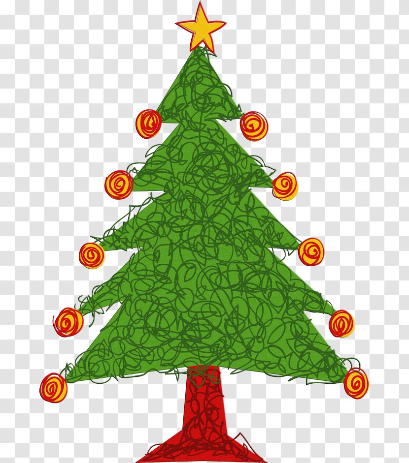 Christmas Tree Ornament Fir - Decoration Transparent PNG