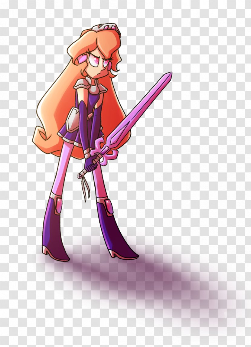 Amethyst, Princess Of Gemworld Fan Art Cartoon - Cold Weapon - Dc Comics Transparent PNG