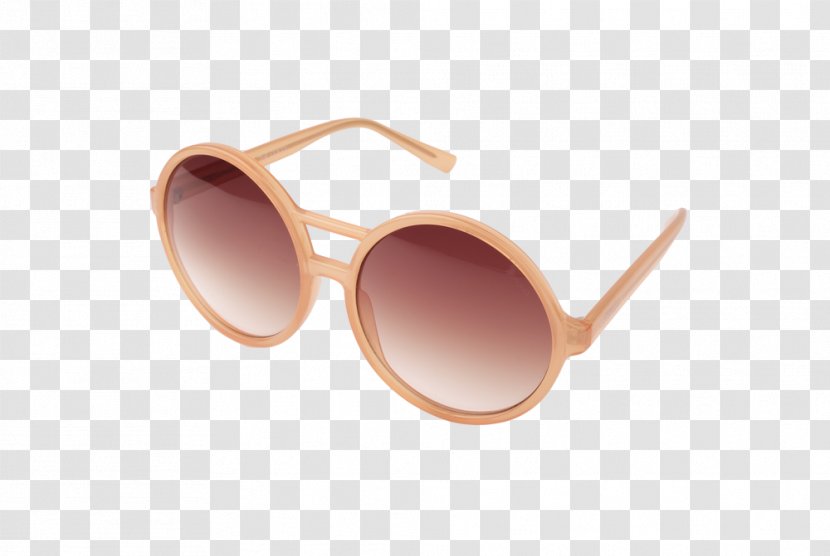 Sunglasses KOMONO Fashion Shoe - Beige Transparent PNG