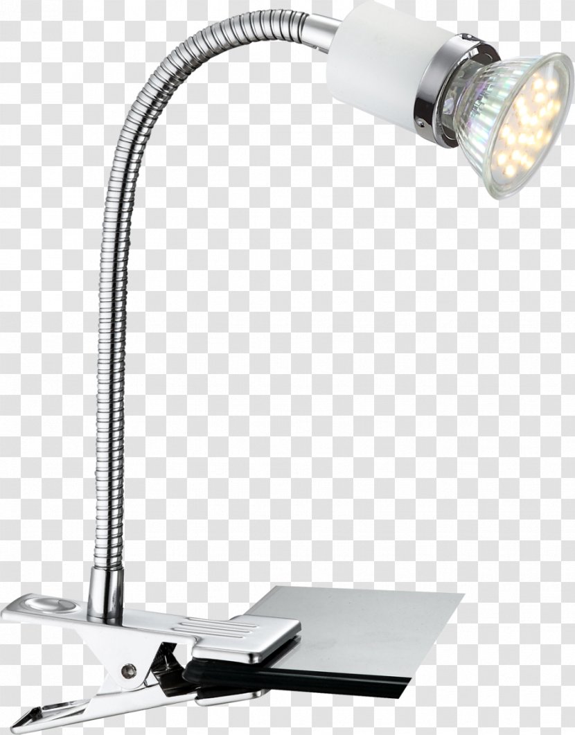 Light Fixture Lamp Light-emitting Diode Incandescent Bulb - Lampe De Bureau Transparent PNG
