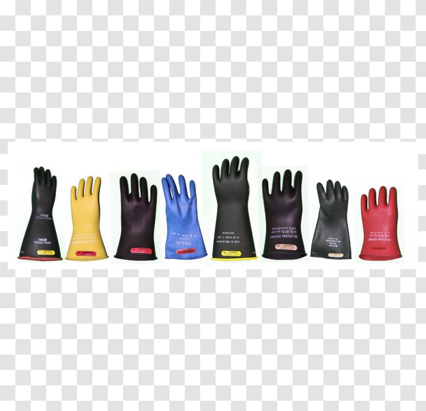 Arc Flash Glove Electric Clothing Safety - Natural Rubber Transparent PNG