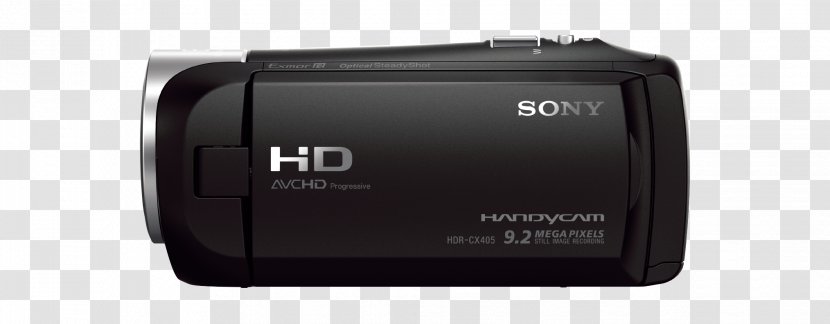 Sony Handycam HDR-CX405 Video Cameras 1080p - Electronics Accessory Transparent PNG