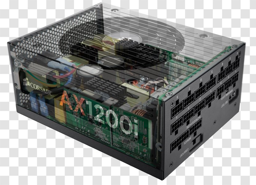 Power Supply Unit Intel ATX Converters 80 Plus - Corsair Components Transparent PNG