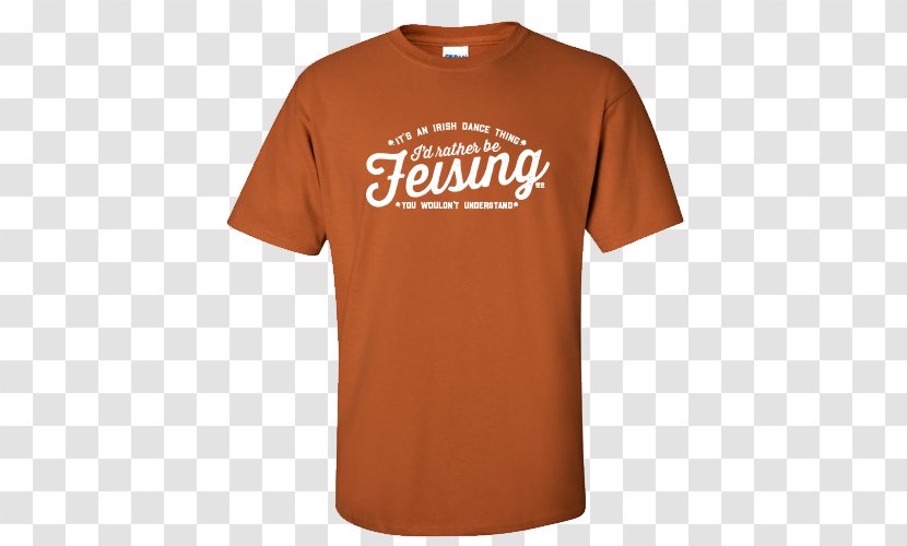 T-shirt Texas Longhorns Football University Of At Austin Clothing - Dress Shirt - Irish Dance Transparent PNG